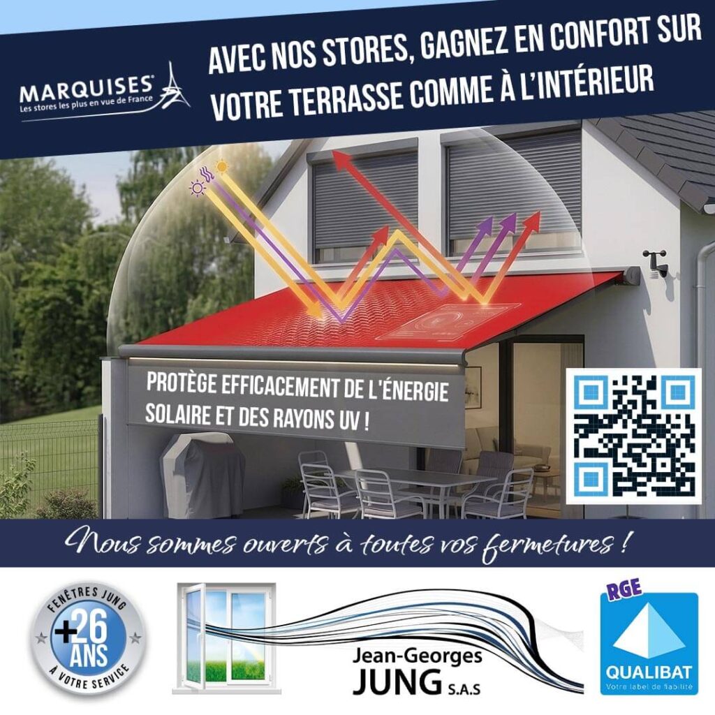 Le store extérieur Marquises : votre bouclier thermique sur mesure