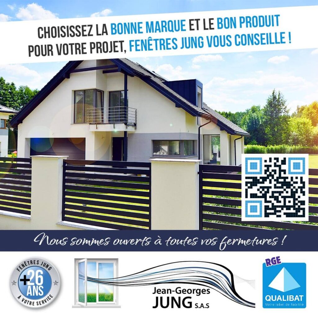 Choisissez la bonne marque et le bon produit pour votre projet, Fenêtres Jung vous conseille !